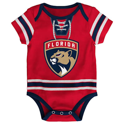Florida Panther Baseball Baby Onesie