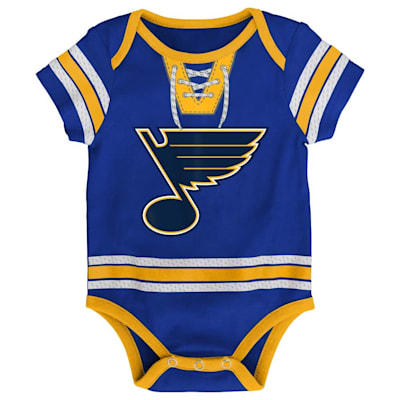  (Outerstuff Hockey Pro Team Onesie - St. Louis Blues - Infant)