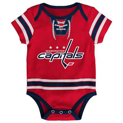  (Outerstuff Hockey Pro Team Onesie - Washington Capitals - Infant)