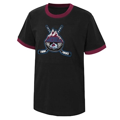  (Outerstuff Ice City Short Sleeve Crew Tee - Colorado Avalanche - Youth)