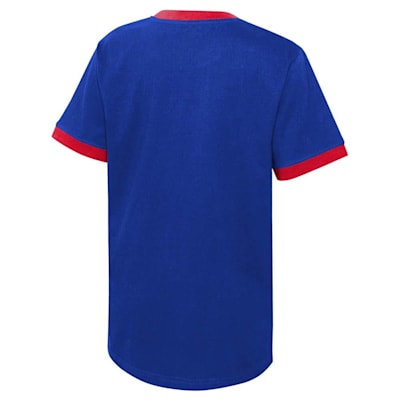  (Outerstuff Ice City Short Sleeve Crew Tee - New York Rangers - Youth)
