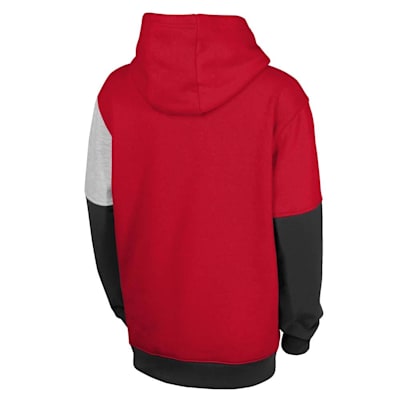  (Outerstuff Prevail Hooded Pullover - Chicago Blackhawks - Youth)