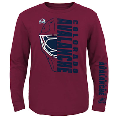  (Outerstuff Shutout Long Sleeve Tee - Colorado Avalanche - Youth)
