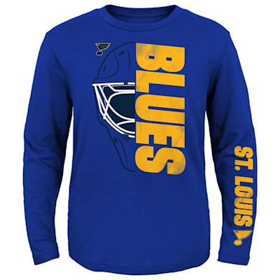  (Outerstuff Shutout Long Sleeve Tee - St. Louis Blues - Youth)