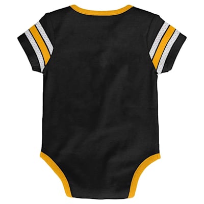 (Outerstuff Hockey Pro Team Onesie - Pittsburgh Penguins - Newborn)