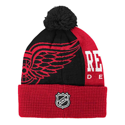  (Outerstuff Impact Cuffed Pom Beanie - Detroit Red Wings - Youth)