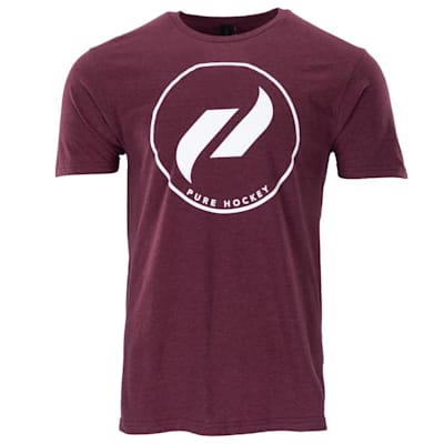  (Pure Hockey Classic Tee 3.0 - Maroon - Adult)