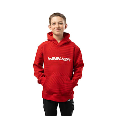  (Bauer Graphic Stripe Hoodie - Youth)