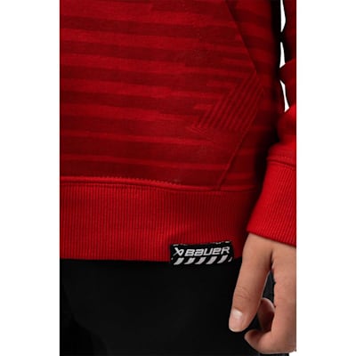  (Bauer Graphic Stripe Hoodie - Youth)