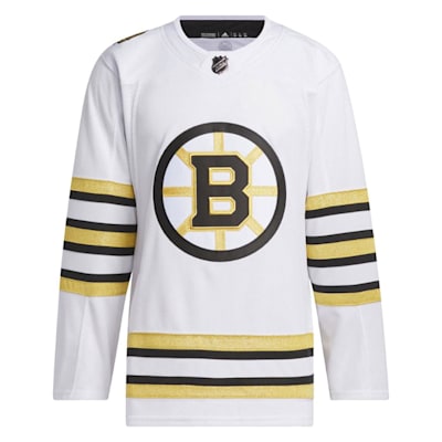  (Adidas Boston Bruins Authentic Anniversary Jersey - Away - Marchand - Adult)