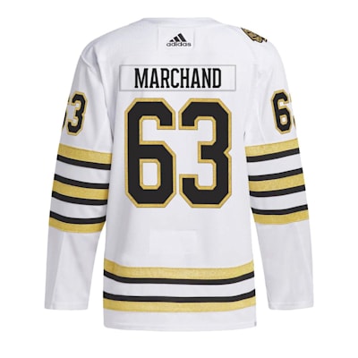 adidas Bruins Anniversary Away Jersey - White, Men's Hockey