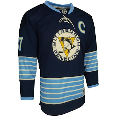 Pittsburgh Penguins CCM NHL Team Classics Applique Blue T-Shirt