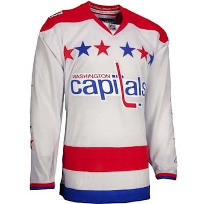 Washington Capitals Reebok NHL 1/4 Zip Sweatshirt FACEOFF COLLECTION