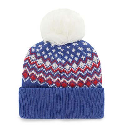  (47 Brand Elsa Cuff Knit Hat - New York Rangers - Womens)