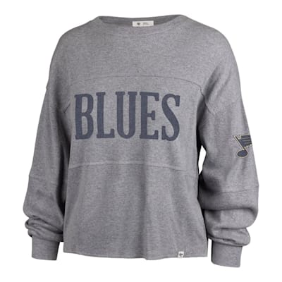 Women's blues hockey shirt hot sale