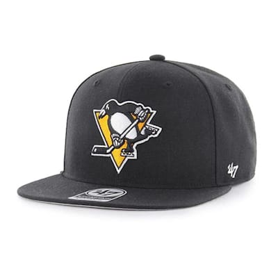  (47 Brand No Shot Captain Hat - Pittsburgh Penguins - Adult)