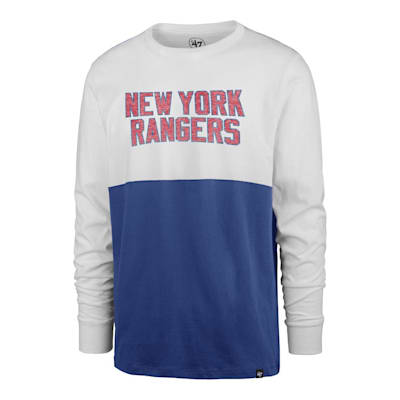  (47 Brand Premier WM Allston Long Sleeve Tee - New York Rangers - Adult)