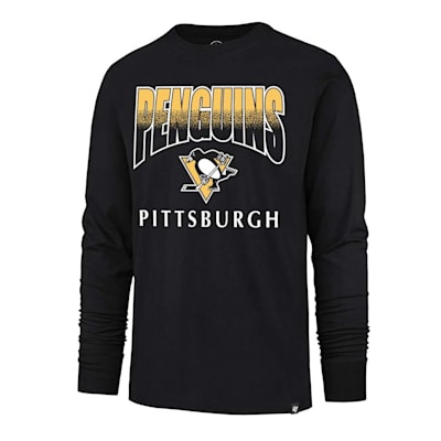  (47 Brand Sweep Down Franklin Long Sleeve Tee - Pittsburgh Penguins - Adult)