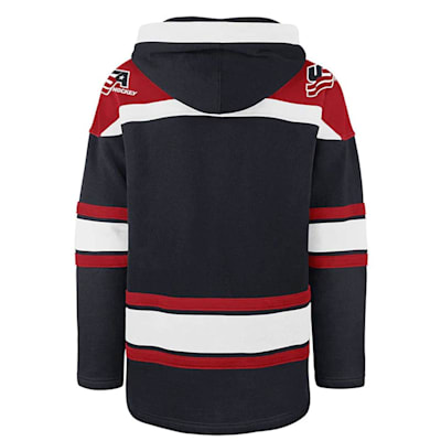  (47 Brand USA Hockey Lacer Hoodie - Adult)