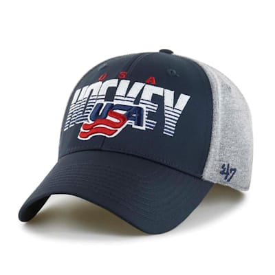  (47 Brand USA Hockey Contender Hat - Adult)
