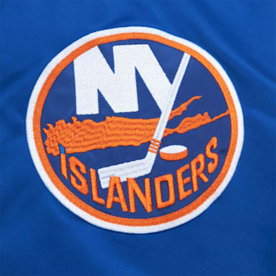  (Mitchell & Ness Heavyweight Satin Jacket - New York Islanders - Adult)