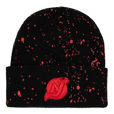  (Mitchell & Ness Nep Knit Hat - New Jersey Devils - Adult)