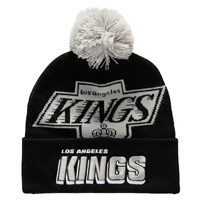  (Mitchell & Ness Punch Out Pom Knit - Los Angeles Kings - Adult)