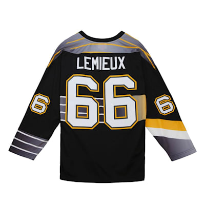 Adidas Pittsburgh Penguins No66 Mario Lemieux White Road Authentic Women's Stitched NHL Jersey