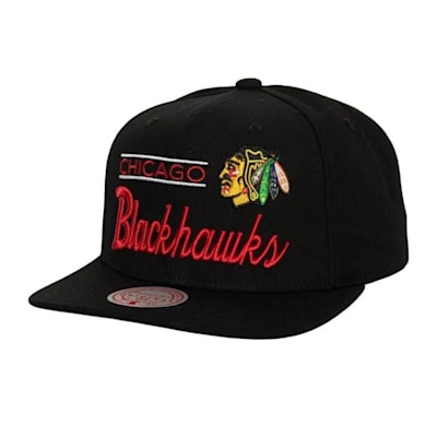 Mitchell & Ness Retro Lock Up Snapback - Chicago Blackhawks