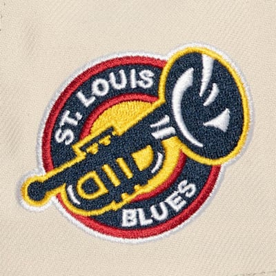  (Mitchell & Ness Vintage Snapback - St. Louis Blues - Adult)
