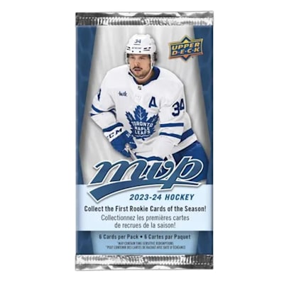  (2023-2024 Upper Deck MVP NHL Hockey Cards Single Pack)