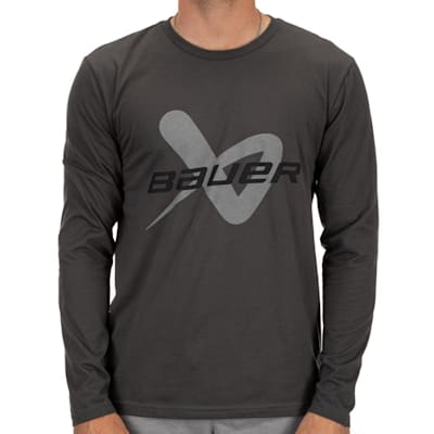  (Bauer Brand Icon Long Sleeve T-Shirt - Adult)