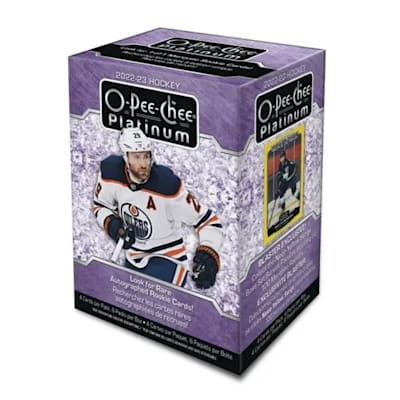  (Upper Deck 2022-2023 NHL O-Pee-Chee Platinum Hockey Trading Cards Blaster Box)