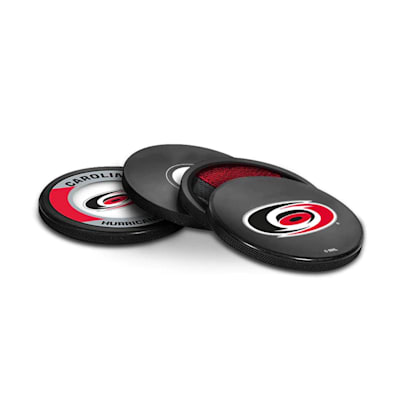  (InGlasco Puck Coasters Pack - Carolina Hurricanes)