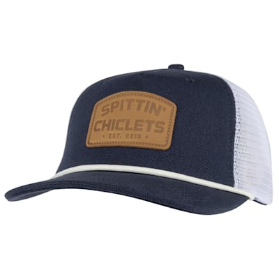  (Barstool Sports Spittin Chiclets Leather Patch Meshback Rope Hat)