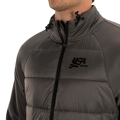  (USA Hockey Tech Fleece Jacket - Adult)