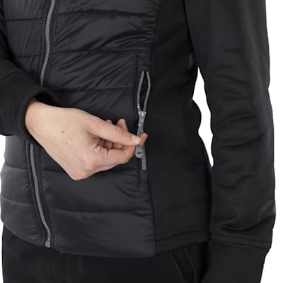 Ladies hybrid puffer jacket online