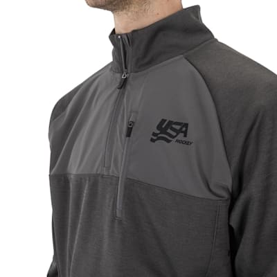  (USA Hockey 1/4 Zip Pullover - Adult)