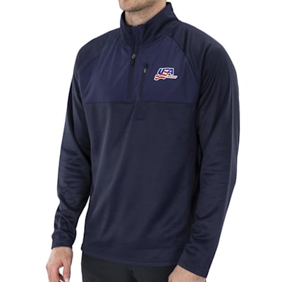 USA Hockey 1/4 Zip Pullover - Adult | Pure Hockey Equipment