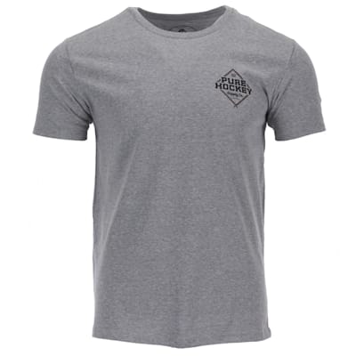【HOCKEY】 NEW VALUE TEE NATURAL Pure Hockey Short Sleeve Tech Tee Shirt - Adult | Pure