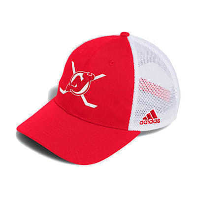  (Adidas Mascot Slouch Trucker Hat - New Jersey Devils - Adult)