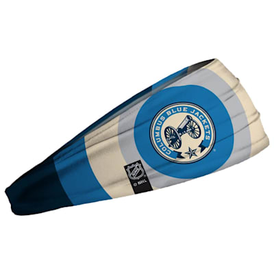  (JUNK Brands NHL Logo Headband - Columbus Blue Jackets)