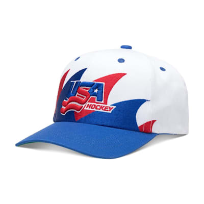  (Streaker Sports USA Hockey Retro Fin Adjustable Hat)