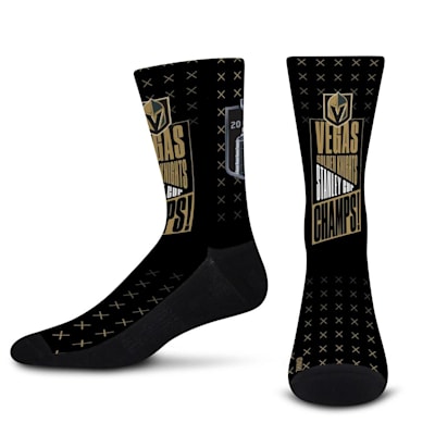  (For Bare Feet Stanley Cup Champions Phenom Curve Socks - Vegas Golden Knights - Youth)