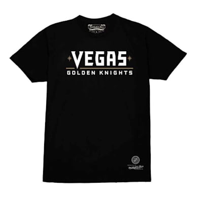  (Mitchell & Ness Wordmark Tee - Vegas Golden Knights - Adult)