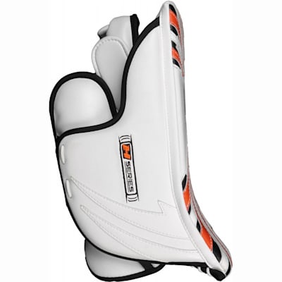 Hand Positioned Behind Center For Extended Reach (Brians H Series Goalie Blocker - Junior)