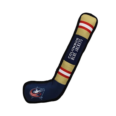  (Pets First Hockey Stick Pet Toy - Columbus Blue Jackets)