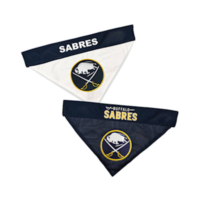  (Pets First Reversible Bandana - Buffalo Sabres)