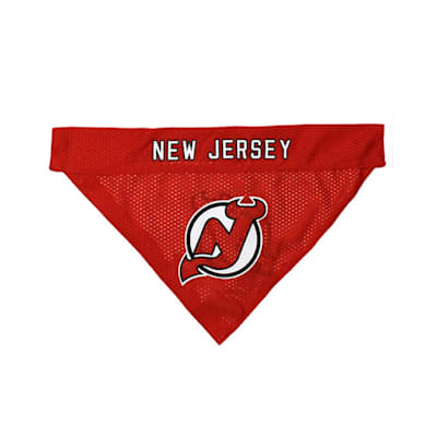  (Pets First Reversible Bandana - New Jersey Devils)