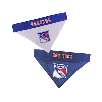  (Pets First Reversible Bandana - New York Rangers)